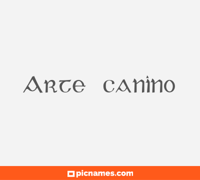 Arte canino